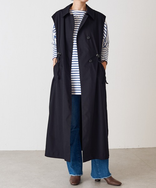 BEARDSLEY(ビアズリー)の「《ai no de》フレアデニム(デニムパンツ・レディース・インディゴブルー・S/L/M)」の2枚目の写真