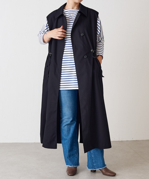 BEARDSLEY(ビアズリー)の「《ai no de》フレアデニム(デニムパンツ・レディース・インディゴブルー・S/L/M)」の3枚目の写真