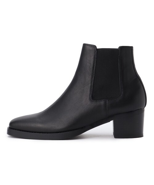 tk.TAKEO KIKUCHI（ティーケータケオキクチ）の「◆リアルレザーダブルソールサイドゴアブーツ（ブーツ・メンズ・ブラック・55/65/75）」の3枚目の写真