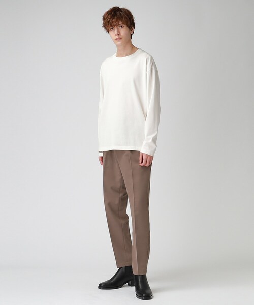 tk.TAKEO KIKUCHI（ティーケータケオキクチ）の「◆リアルレザーダブルソールサイドゴアブーツ（ブーツ・メンズ・ブラック・55/65/75）」の8枚目の写真