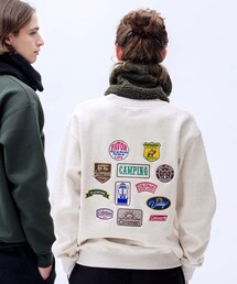 COLEMAN | 【Coleman/コールマン別注】レトロワッペンバック刺繍スウェットトレーナー(スウェット)