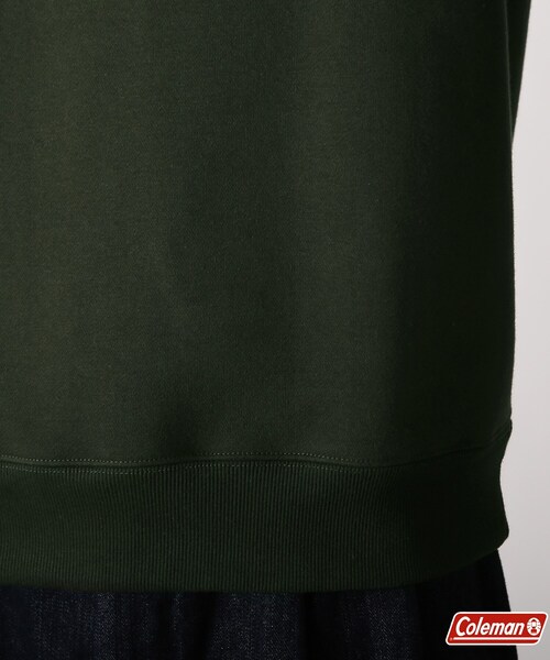 COLEMAN（コールマン）の「◆【Coleman/コールマン別注】レトロワッペンバック刺繍スウェットトレーナー（スウェット・メンズ・ダークグリーン/ネイビー/オフホワイト・02/03/04）」の10枚目の写真