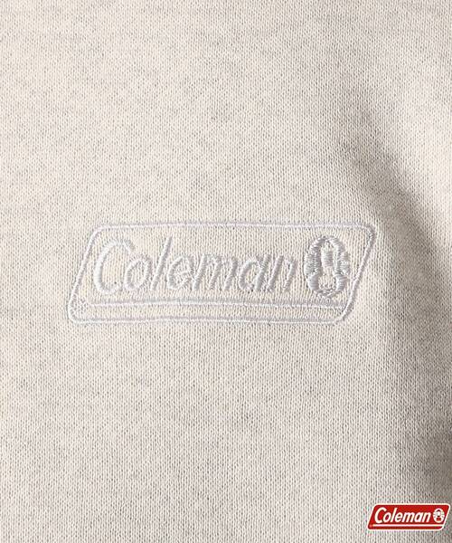 COLEMAN（コールマン）の「◆【Coleman/コールマン別注】レトロワッペンバック刺繍スウェットトレーナー（スウェット・メンズ・ダークグリーン/ネイビー/オフホワイト・02/03/04）」の13枚目の写真