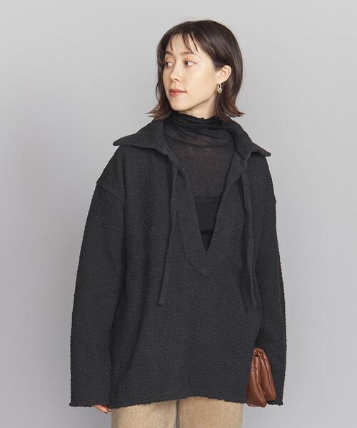 HEAR MY NAME（ヒアマイネーム）の「【別注】＜HEAR MY NAME＞メキシカン プルオーバー -ウォッシャブル-（その他トップス・レディース・オフホワイト/ブラック・FREE）」の10枚目の写真