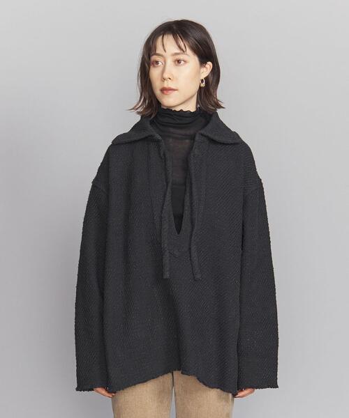 HEAR MY NAME（ヒアマイネーム）の「【別注】＜HEAR MY NAME＞メキシカン プルオーバー -ウォッシャブル-（その他トップス・レディース・オフホワイト/ブラック・FREE）」の8枚目の写真