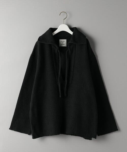 HEAR MY NAME（ヒアマイネーム）の「【別注】＜HEAR MY NAME＞メキシカン プルオーバー -ウォッシャブル-（その他トップス・レディース・オフホワイト/ブラック・FREE）」の7枚目の写真