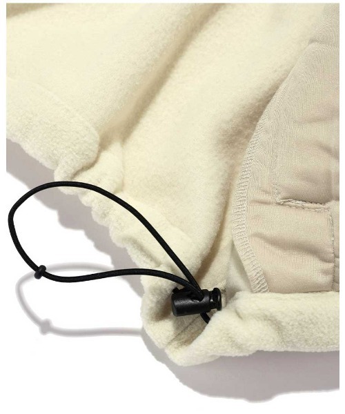 MAHAGRID(マハグリッド)の「『mahagrid/マハグリッド』MICRO FLEECE JACKET/マイクロフリースジャケット(ブルゾン・レディース・ブラック/ネイビー/グレー/アイボリー・M/L/S)」の11枚目の写真