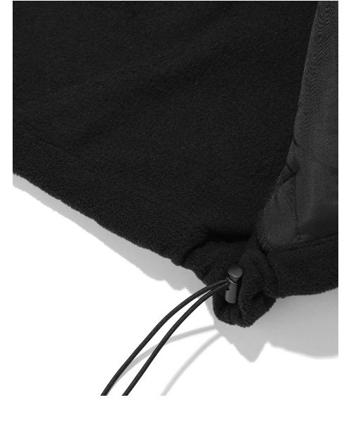 MAHAGRID(マハグリッド)の「『mahagrid/マハグリッド』MICRO FLEECE JACKET/マイクロフリースジャケット(ブルゾン・レディース・ブラック/ネイビー/グレー/アイボリー・M/L/S)」の19枚目の写真