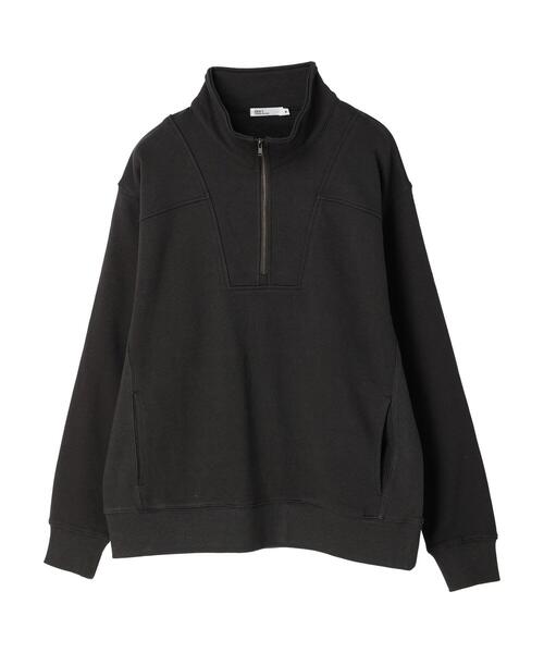 CRAFT STANDARD BOUTIQUE(クラフトスタンダードブティック)の「ハイネックZIP裏毛プルオーバー(スウェット・レディース・ベージュ/グリーン/チャコールグレー・M/L)」の8枚目の写真