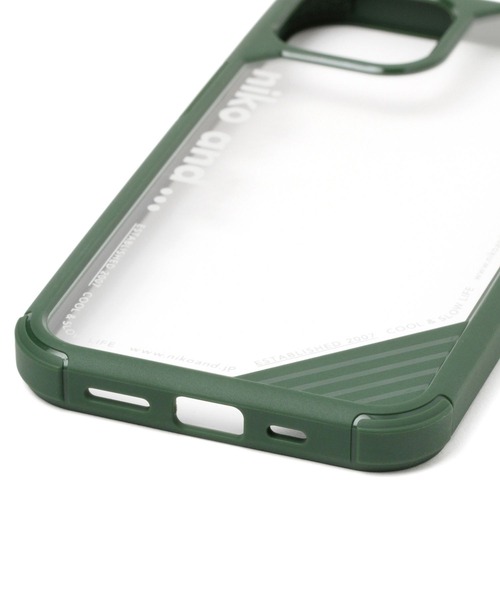 niko and...（ニコアンド）の「オリジナルニコロゴiPhoneケース(iPhone13)（スマホケース/カバー・レディース・ホワイト/グレー/グリーン/アイボリー・0）」の11枚目の写真