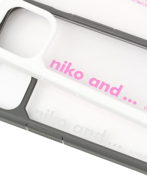 niko and...（ニコアンド）の「オリジナルニコロゴiPhoneケース(iPhone13)（スマホケース/カバー・レディース・ホワイト/グレー/グリーン/アイボリー・0）」の8枚目の写真