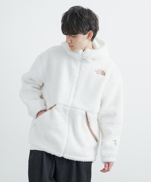 BRIEFING フード付きジャケット M ホワイト THE NORTH FACE（ザノースフェイス）の「THE NORTH FACE ザ