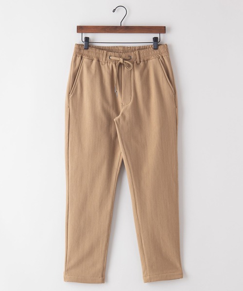 Blue Standard (ブルースタンダード)の「【BLUE STANDARD/ブルースタンダード】裏シャギー カラーイージーパンツ あったか素材 リラックスウェア(その他パンツ・メンズ・杢グレー/チャコールグレー/スミクロ/ブラック/ベージュ・SMALL/MEDIUM/LARGE/X-LARGE)」の1枚目の写真