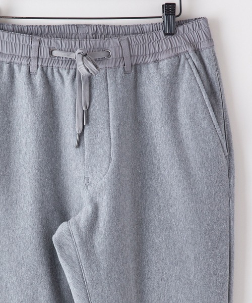 Blue Standard (ブルースタンダード)の「【BLUE STANDARD/ブルースタンダード】裏シャギー カラーイージーパンツ あったか素材 リラックスウェア(その他パンツ・メンズ・杢グレー/チャコールグレー/スミクロ/ブラック/ベージュ・SMALL/MEDIUM/LARGE/X-LARGE)」の9枚目の写真