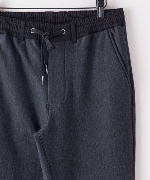 Blue Standard (ブルースタンダード)の「【BLUE STANDARD/ブルースタンダード】裏シャギー カラーイージーパンツ あったか素材 リラックスウェア(その他パンツ・メンズ・杢グレー/チャコールグレー/スミクロ/ブラック/ベージュ・SMALL/MEDIUM/LARGE/X-LARGE)」の8枚目の写真