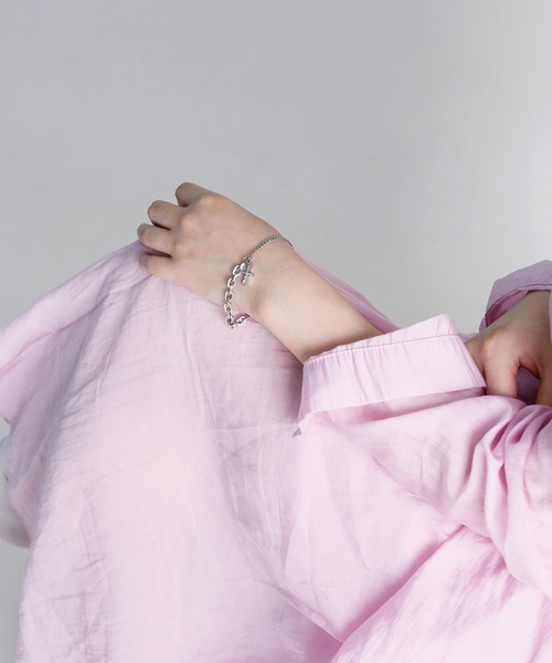 minsobi（ミンソビ）の「クロスブレスレット（ブレスレット・メンズ・シルバー・FREE）」の12枚目の写真