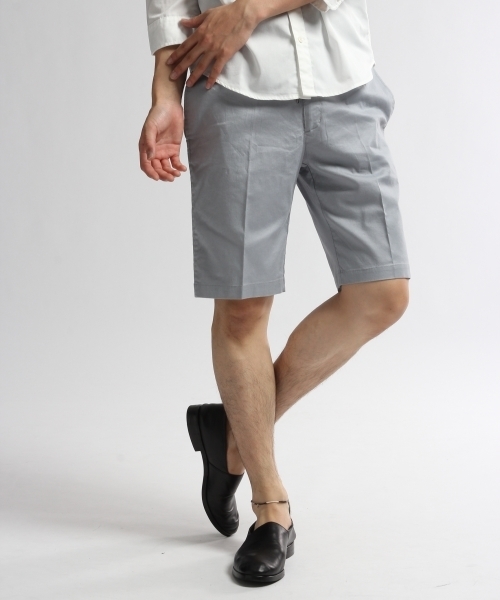 HARE（ハレ）の「フレンチリネンショーツ(HARE)（その他パンツ・メンズ・オフホワイト/グレー/ブルー/ブラック・SMALL/LARGE/MEDIUM）」の3枚目の写真