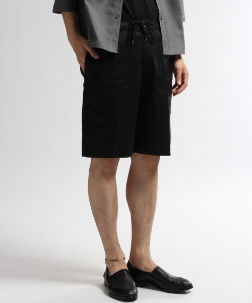 HARE（ハレ）の「フレンチリネンショーツ(HARE)（その他パンツ・メンズ・オフホワイト/グレー/ブルー/ブラック・SMALL/LARGE/MEDIUM）」の2枚目の写真