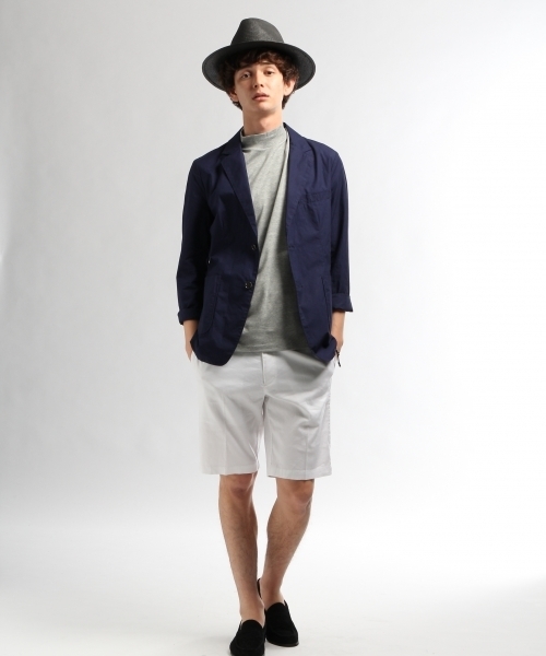 HARE（ハレ）の「フレンチリネンショーツ(HARE)（その他パンツ・メンズ・オフホワイト/グレー/ブルー/ブラック・SMALL/LARGE/MEDIUM）」の9枚目の写真