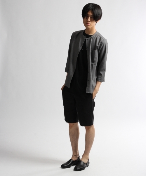 HARE（ハレ）の「フレンチリネンショーツ(HARE)（その他パンツ・メンズ・オフホワイト/グレー/ブルー/ブラック・SMALL/LARGE/MEDIUM）」の19枚目の写真