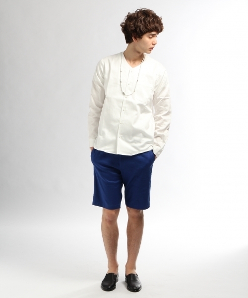 HARE（ハレ）の「フレンチリネンショーツ(HARE)（その他パンツ・メンズ・オフホワイト/グレー/ブルー/ブラック・SMALL/LARGE/MEDIUM）」の21枚目の写真