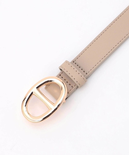 179/WG（イチナナキュウダブルジー）の「ギボシバックルベルト（ベルト・レディース・ブラウン/ブラック/ベージュ・FREE）」の8枚目の写真