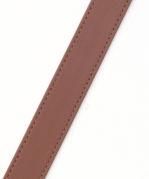 179/WG（イチナナキュウダブルジー）の「ギボシバックルベルト（ベルト・レディース・ブラウン/ブラック/ベージュ・FREE）」の11枚目の写真