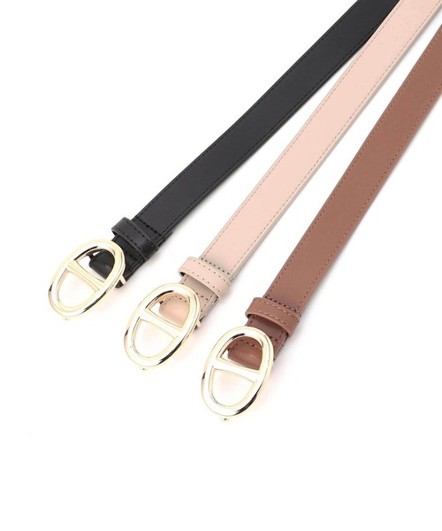 179/WG（イチナナキュウダブルジー）の「ギボシバックルベルト（ベルト・レディース・ブラウン/ブラック/ベージュ・FREE）」の14枚目の写真
