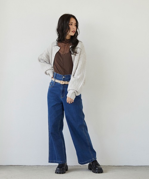 179/WG（イチナナキュウダブルジー）の「ギボシバックルベルト（ベルト・レディース・ブラウン/ブラック/ベージュ・FREE）」の17枚目の写真