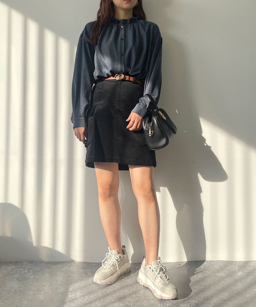 179/WG（イチナナキュウダブルジー）の「ギボシバックルベルト（ベルト・レディース・ブラウン/ブラック/ベージュ・FREE）」の19枚目の写真