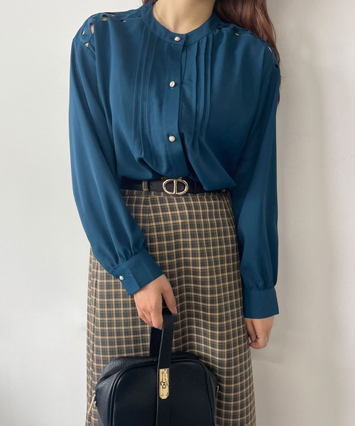 179/WG（イチナナキュウダブルジー）の「ギボシバックルベルト（ベルト・レディース・ブラウン/ブラック/ベージュ・FREE）」の5枚目の写真