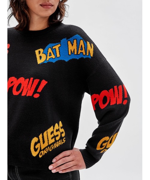 Guess(ゲス)の「GUESS Originals x Batman Jacquard Sweater(ニット/セーター・レディース・ブラック・X-SMALL/MEDIUM/SMALL)」の7枚目の写真
