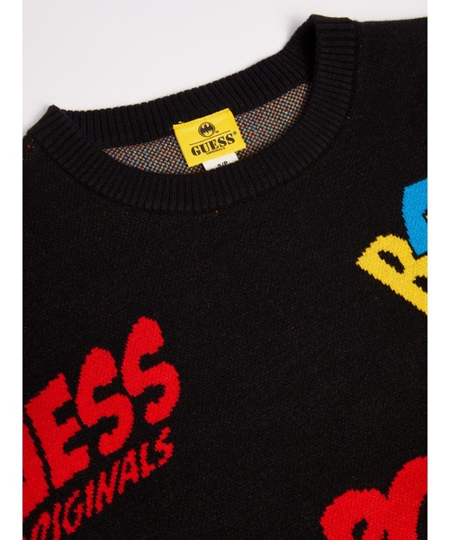 Guess(ゲス)の「GUESS Originals x Batman Jacquard Sweater(ニット/セーター・レディース・ブラック・X-SMALL/MEDIUM/SMALL)」の4枚目の写真