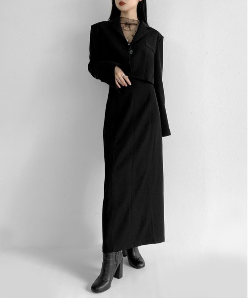 LVEU.(ラブユ.)の「See-through lace tops / シースルーレーストップス(Tシャツ/カットソー・レディース・ブラック・FREE)」の9枚目の写真