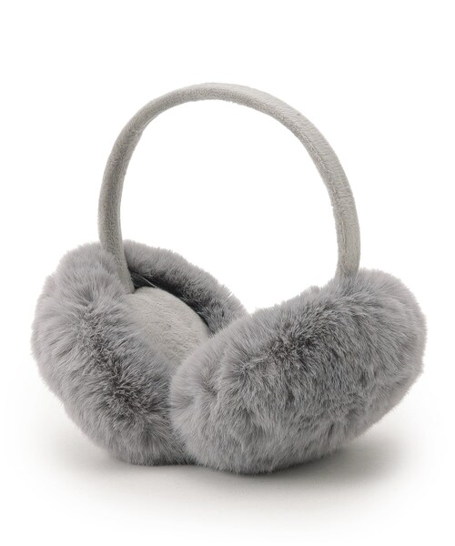 SHOO・LA・RUE（シューラルー）の「◆もふもふコンパクトイヤマフ（イヤーマフ・レディース・マスタード/グレー/ベージュ・00）」の2枚目の写真