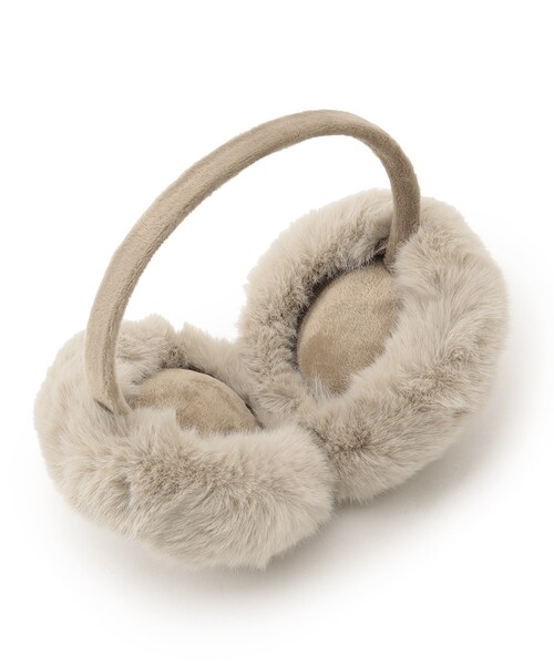 SHOO・LA・RUE（シューラルー）の「◆もふもふコンパクトイヤマフ（イヤーマフ・レディース・マスタード/グレー/ベージュ・00）」の6枚目の写真