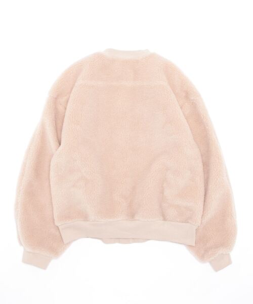 THE SHINZONE(ザ シンゾーン)の「BOA CAPLIN BLOUSON(ブルゾン・レディース・グレー/ホワイト系その他/ブラウン・FREE)」の5枚目の写真