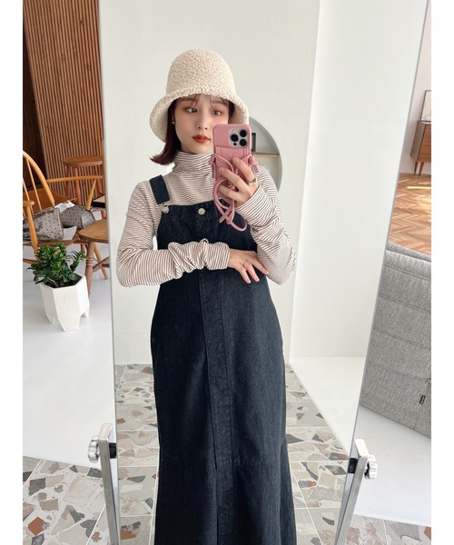 JUMELLE（ジュメロ）の「ボアバケットハット（ハット・レディース・ブラック/アイボリー・FREE）」の4枚目の写真