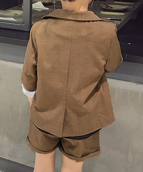 セール】キッズ セットアップスーツ ジャケット+ショートパンツ