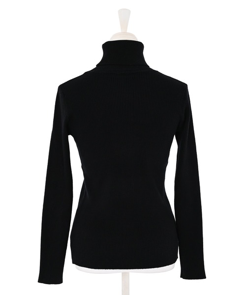 Narcissus（ナルシス）の「【Narcissus】シンプルタートルニット（ニット/セーター・レディース・ブラック/レッド/ライム・FREE）」の11枚目の写真