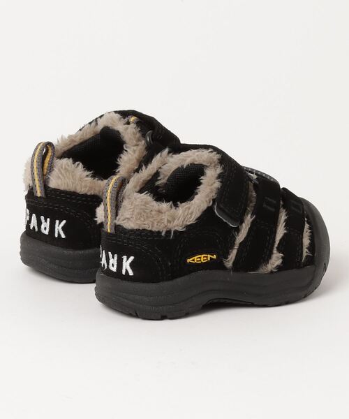 KEEN（キーン）の「NEWPORT SHOE / ニューポート シュー ★Collaboration with《THE PARK SHOP》 / キッズ スニーカー（スニーカー・キッズ・ブラック×ベージュ・11.5cm/12.5cm/13.5cm/14.5cm）」の2枚目の写真