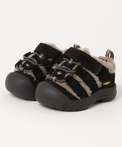 KEEN（キーン）の「NEWPORT SHOE / ニューポート シュー ★Collaboration with《THE PARK SHOP》 / キッズ スニーカー（スニーカー・キッズ・ブラック×ベージュ・11.5cm/12.5cm/13.5cm/14.5cm）」の5枚目の写真