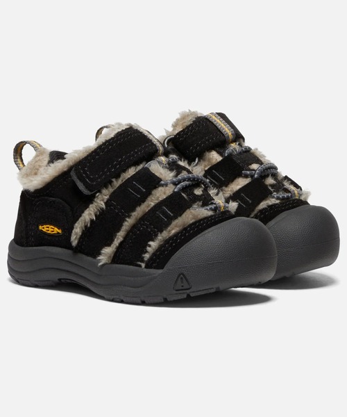 KEEN（キーン）の「NEWPORT SHOE / ニューポート シュー ★Collaboration with《THE PARK SHOP》 / キッズ スニーカー（スニーカー・キッズ・ブラック×ベージュ・11.5cm/12.5cm/13.5cm/14.5cm）」の9枚目の写真