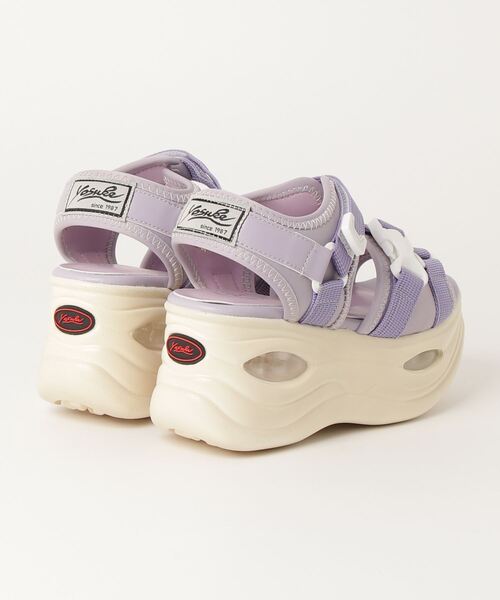 YOSUKE(ヨースケ)の「YOSUKE / ヨースケ厚底サンダル(サンダル・レディース・ライトグリーン/ラベンダー/ブラック/アイボリー・22.5cm/23.0cm/23.5cm/24.0cm/24.5cm/25.0cm)」の5枚目の写真