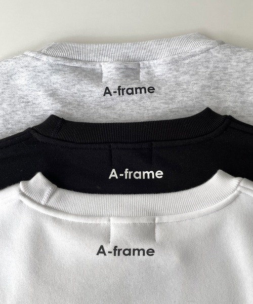 1975 tokyo(イチキューナナゴートーキョー)の「1975 TOKYO(1975 トーキョー) "TOPANGA"裏起毛クルーネックトレーナー(スウェット・レディース・グレー/ホワイト/ブラック・X-LARGE/LARGE)」の11枚目の写真