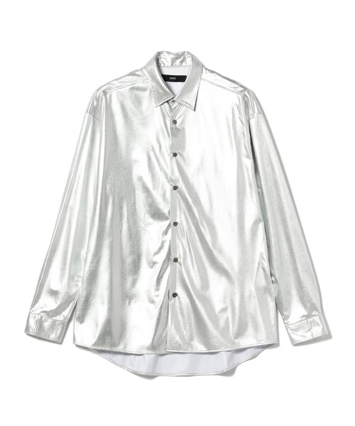 VAPORIZE(ヴェイパライズ)の「VAPORIZE / Regular Collar Shirt(シャツ/ブラウス・メンズ・シルバー/ブラック・SMALL/MEDIUM/LARGE)」の11枚目の写真