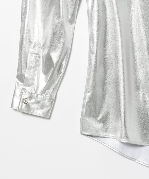 VAPORIZE(ヴェイパライズ)の「VAPORIZE / Regular Collar Shirt(シャツ/ブラウス・メンズ・シルバー/ブラック・SMALL/MEDIUM/LARGE)」の13枚目の写真