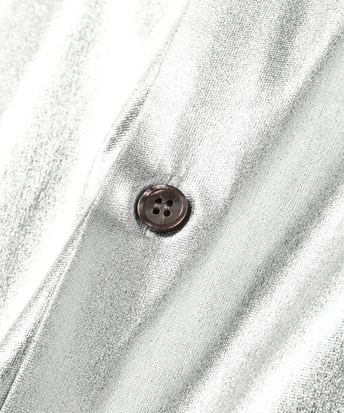 VAPORIZE(ヴェイパライズ)の「VAPORIZE / Regular Collar Shirt(シャツ/ブラウス・メンズ・シルバー/ブラック・SMALL/MEDIUM/LARGE)」の15枚目の写真
