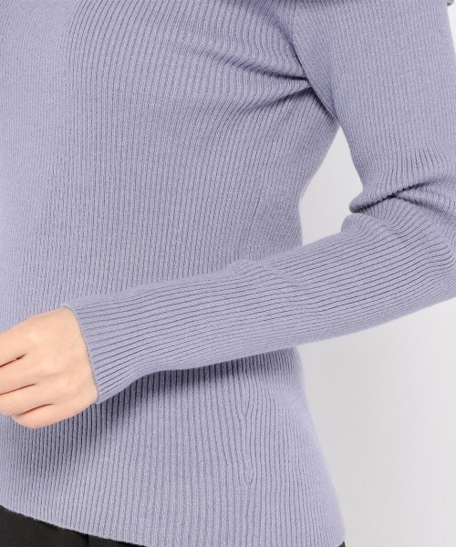 MISCH MASCH ミッシュマッシュ 前後2way模様編みニット MISCH MASCH（ミッシュマッシュ） ニット セーター リボン編み上げ2way