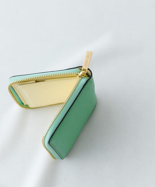 RODE SKO（ロデスコ）の「二つ折りミニ財布（財布・レディース・ライトグレー/ブラック/グリーン/オレンジ/シルバー系その他/ゴールド/ミント/イエロー/イエロー系その他/ピンク系その他/グリーン系その他/グレー系その他/ライトブルー/その他1/ゴールド系その他・ONE）」の6枚目の写真